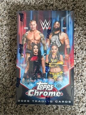 2026 Topps Chrome WWE Hobby Box